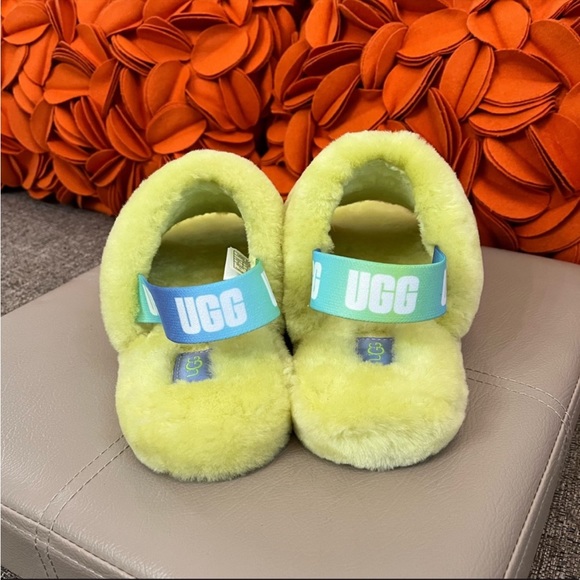 ❣️🆕UGG Fluff Yeah Citron/Yellow Slides❣️ - Picture 5 of 11